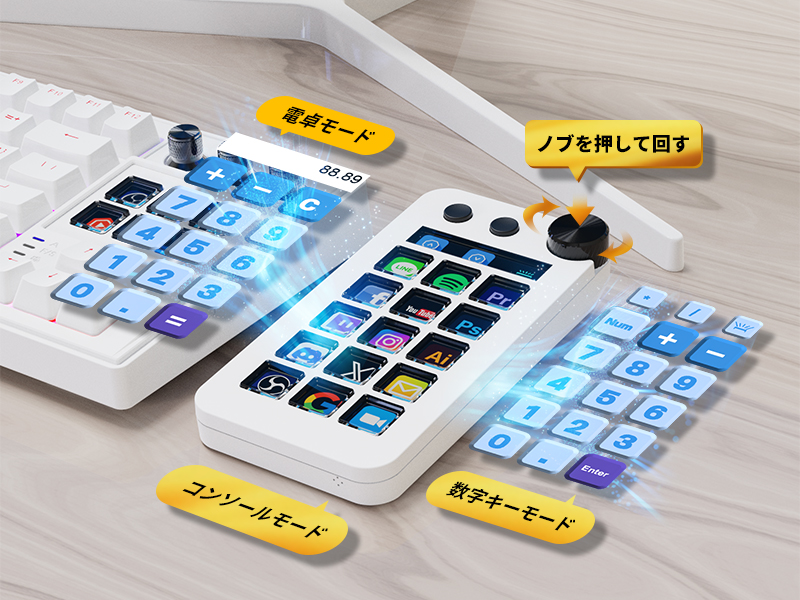 Amazon | ActionRing ストリームコントローラーデック ショートカット